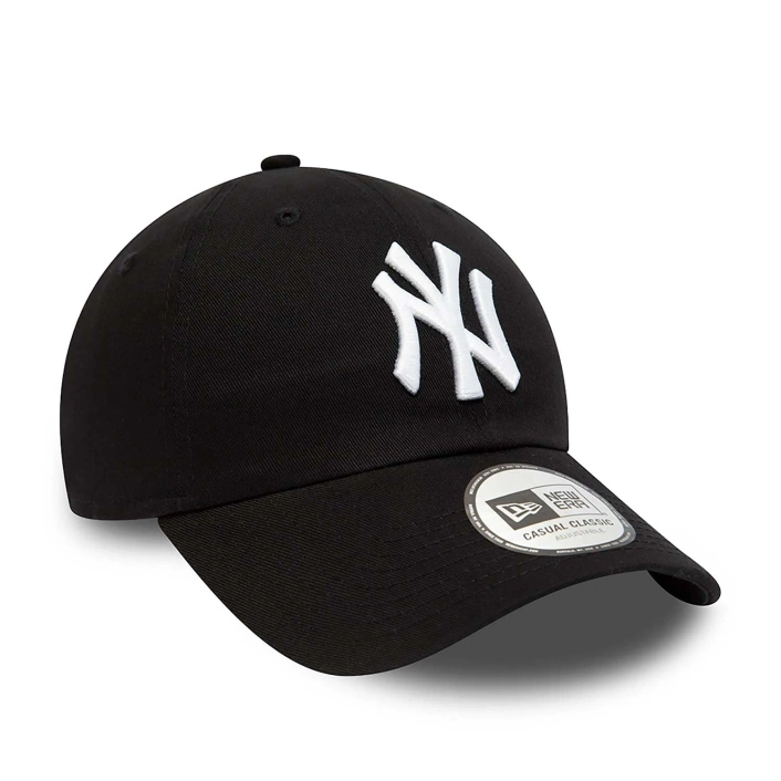 New Era New York Yankees League Essential Black 9TWENTY Adjustable Cap