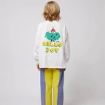 BOBO CHOSES Bawełniana Koszulka Hello Joy T-shirt