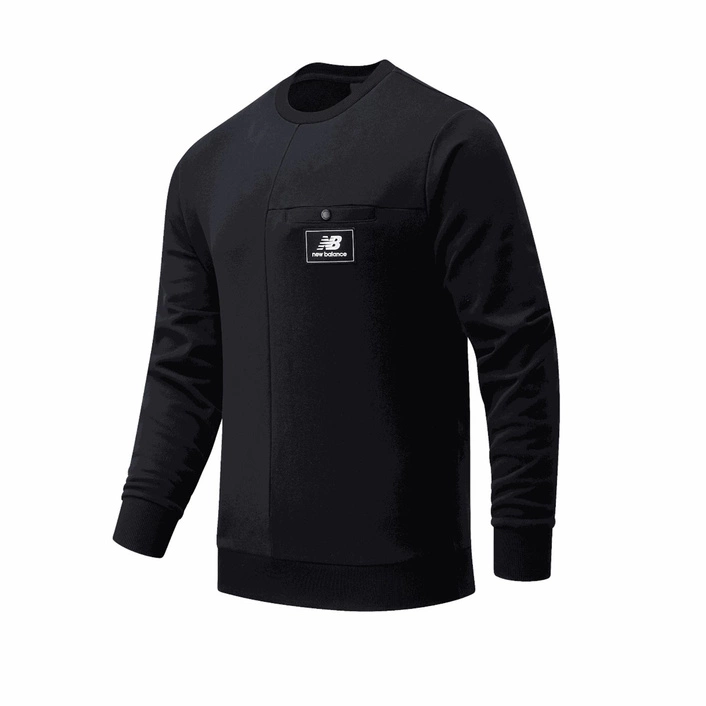 New Balance ATHLETICS HIGHER LEARNING  CREWNECK BLACK