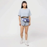 Kaotiko CROP TOP WASHED STEEL
