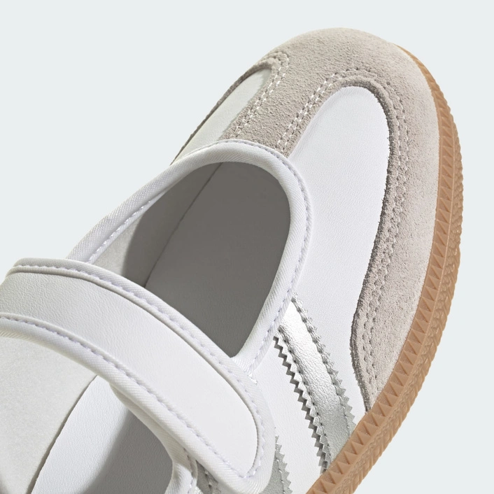 adidas Samba Jane (W) Cloud White / Silver Metallic / Gum KJ3785