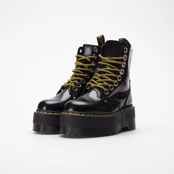 Dr. Martens glany na platformie Jadon Max Buttero czarne damskie 25566001