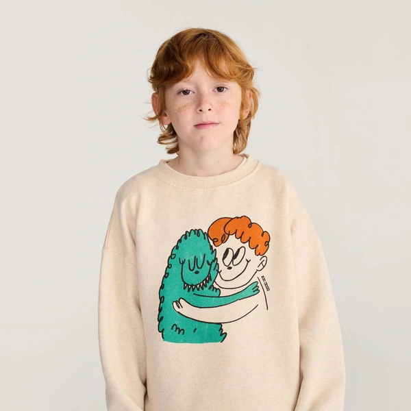 BOBO CHOSES Bluza Dziecięca Hug Hairy Monster