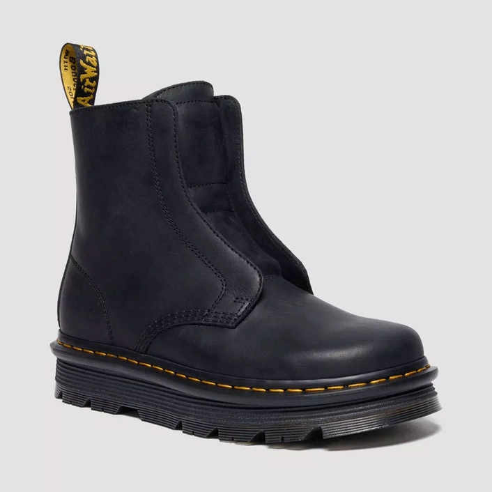 Dr. Martens botki wsuwane Zebzag Laceless Wyoming czarne damskie 42653001