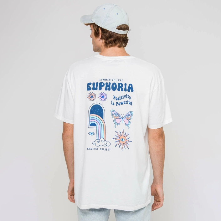 Kaotiko Euphoria Washed T-Shirt AK125-01-G002