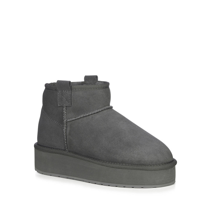 Emu Australia Foy Flatform Micro Charcoal