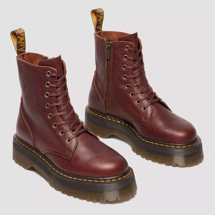 Dr. Martens JADON Soft Ambassador Leather Platform Boots 41324200