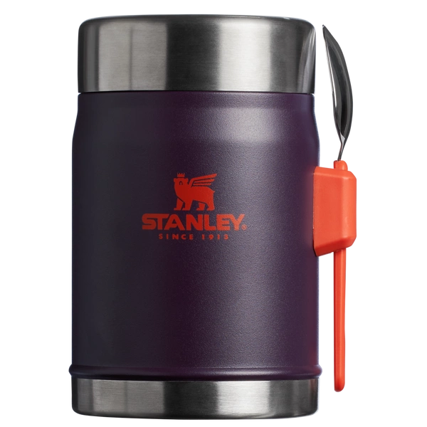 Stanley Termos obiadowy ze sztućcem Classic 0,4 L Plum