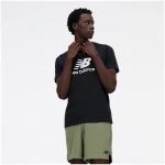 New Balance Koszulka Męska MT41502BK Czarna