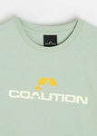 Koszulka męska Coalition CLTN T LOGO – szałwia