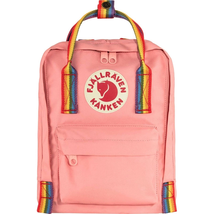 Fjallraven PLECAK KÅNKEN RAINBOW MINI Pink-Rainbow Pattern