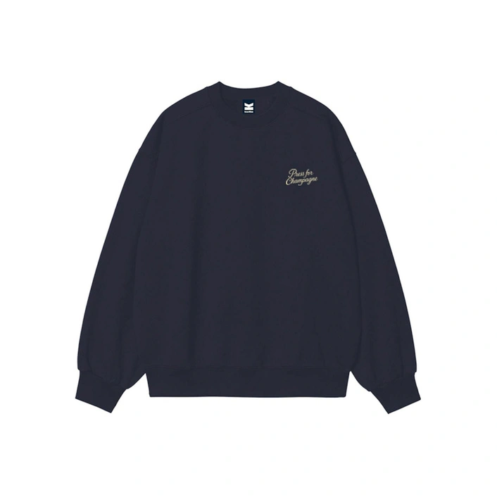 Kaotiko Bluza Oversizowa Crew Champagne