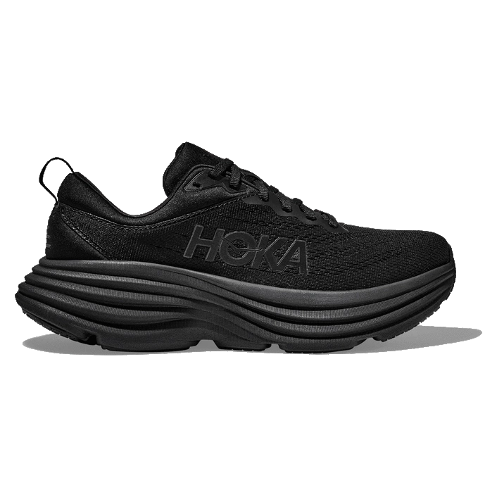 Hoka WOMEN'S BONDI 8 BLACK/BLACK