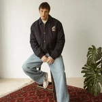 Kaotiko Cheers Darling Navy Jacket AR004-01-E002