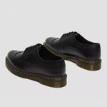 Dr. Martens półbuty brogue 3989 Yellow Stitch Smooth czarne męskie 22210001