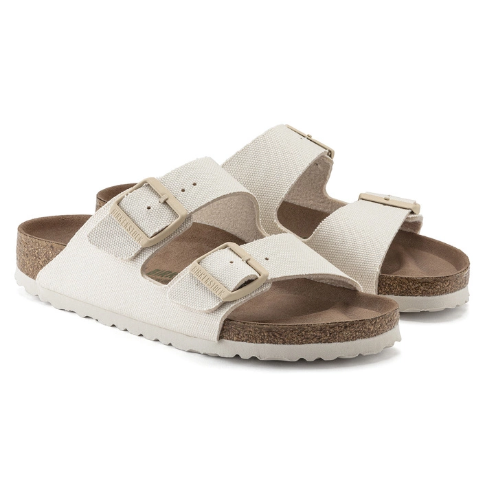 Birkenstock Arizona Rivet Logo VEGAN Eggshell 1022679