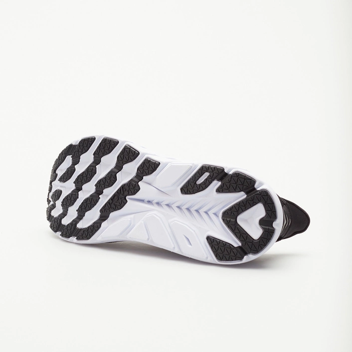 Hoka One One WOMEN'S CLIFTON 7 BLACK/WHITE