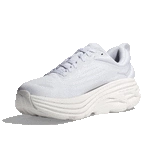 HOKA Bondi 8 męskie buty do biegania White / White