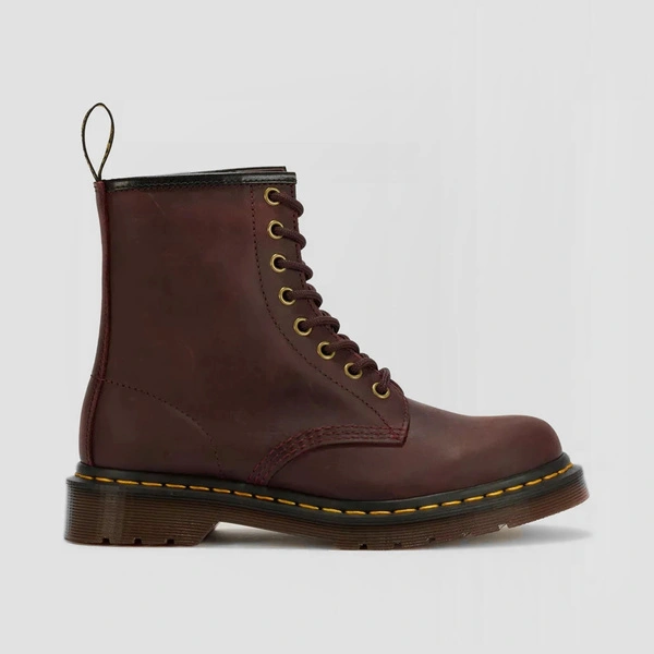 Dr. Martens glany 1460 Crazy Horse wiśniowe 11822609