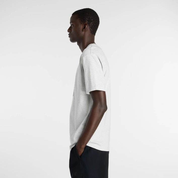 New Balance Koszulka męska Szara MT61B0WFAHH