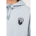 Kaotiko Steel Virgin Washed Hoodie Blue