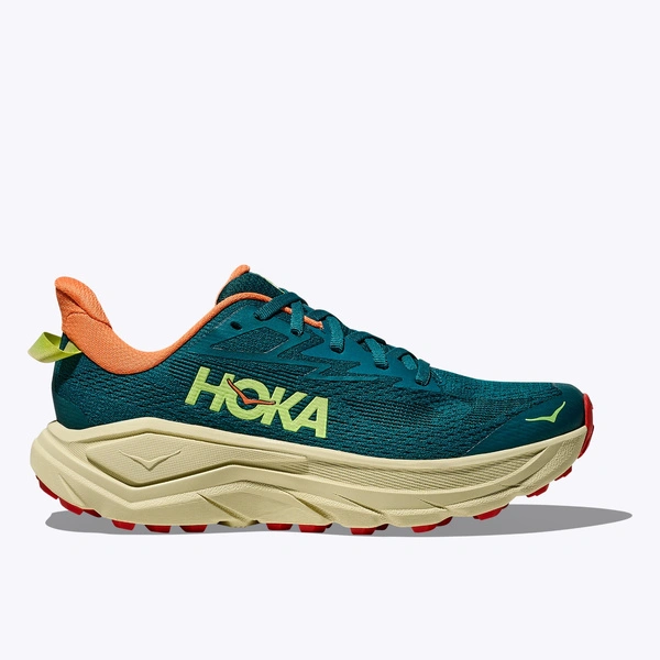 HOKA Challenger 8 damskie buty do biegania w terenie Tidal Wave/Pampas Grass