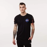 Alpha Industries NASA HEAVY T-SHIRT BLACK