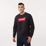 Levi's STANDARD GRAPHIC FLEECE JET BLACK