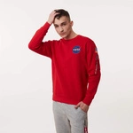 Alpha Industries BLUZA MĘSKA NASA SPACE SHUTTLE SPEED RED