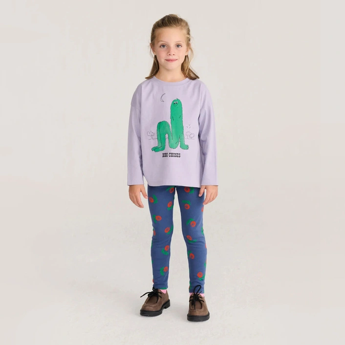 BOBO CHOSES Dziecięce Legginsy Stamp Bloom