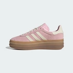 Adidas Gazelle Bold Cream Clear Pink / Cream White / Gold Metallic JQ7777