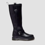 Dr. Martens Anistone Knee High Orleans Leather Biker Boots 42669001