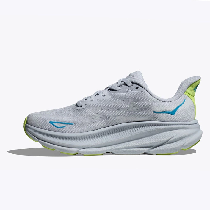 HOKA CLIFTON 9 Damskie Buty Do Biegania Szare 1127896-GLLS