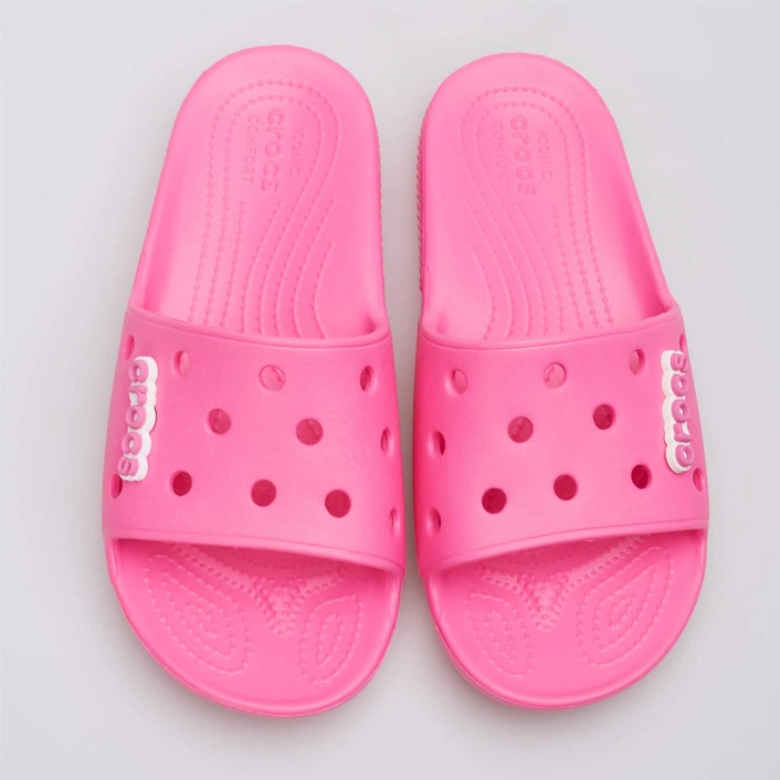Crocs CLASSIC SLIDE ELECTRIC PINK