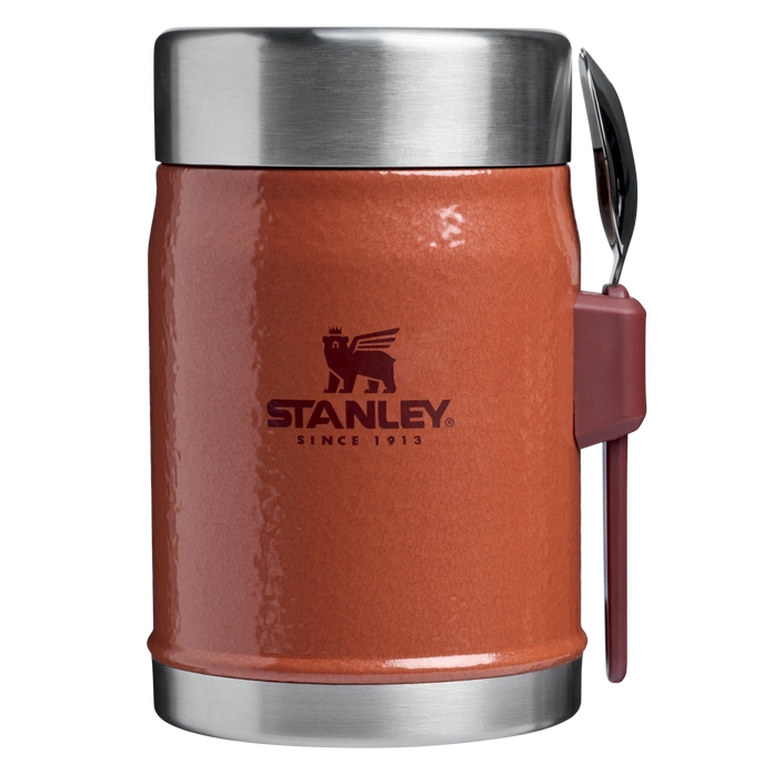 Stanley Termos obiadowy ze sztućcem Classic 0,4 L Hammertone Clay Hammertone Clay