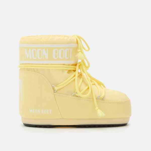 ŚNIEGOWCE MOON BOOT ICON LOW LIGHT YELLOW NYLON