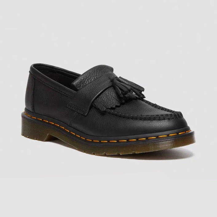 Dr. Martens loafersy z frędzlami Adrian Virginia czarne 22760001