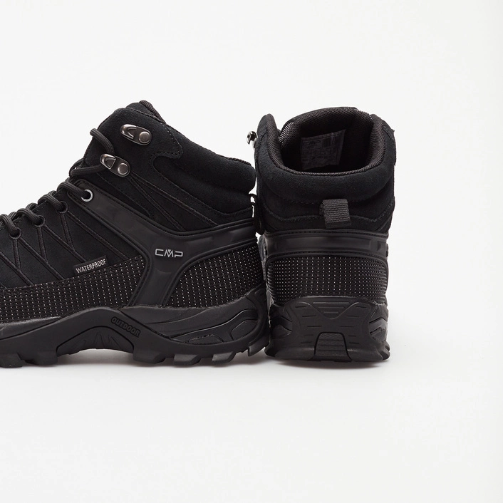 CMP RIGEL MID TREKKING SHOE WP BLACK/BLACK