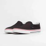 Tommy Jeans TEXTILE SNEAKER SLIP ON BLACK