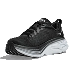Hoka MEN'S BONDI 8 BLACK/WHITE