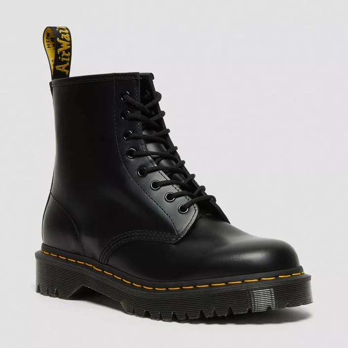 Dr. Martens glany na platformie 1460 Bex Smooth czarne 25345001