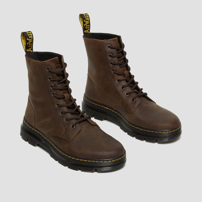 Dr. Martens Combs Crazy Horse Leather Casual Boots 26006207