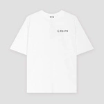 Kaotiko Cheers Organic Cotton White T-shirt AR025-01S-G002