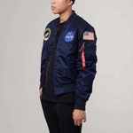Alpha Industries MA-1 VF NASA REP. BLUE