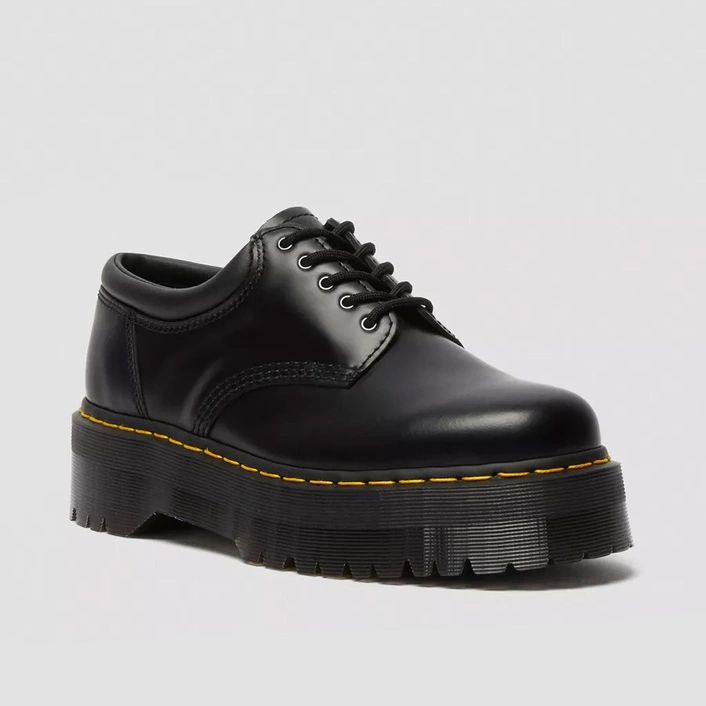 Dr. Martens 8053 Quad Smooth Leather Platform Shoes 24690001