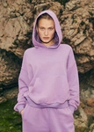 Bluza damska z kapturem Coalition CLTN TELLO – liliowy