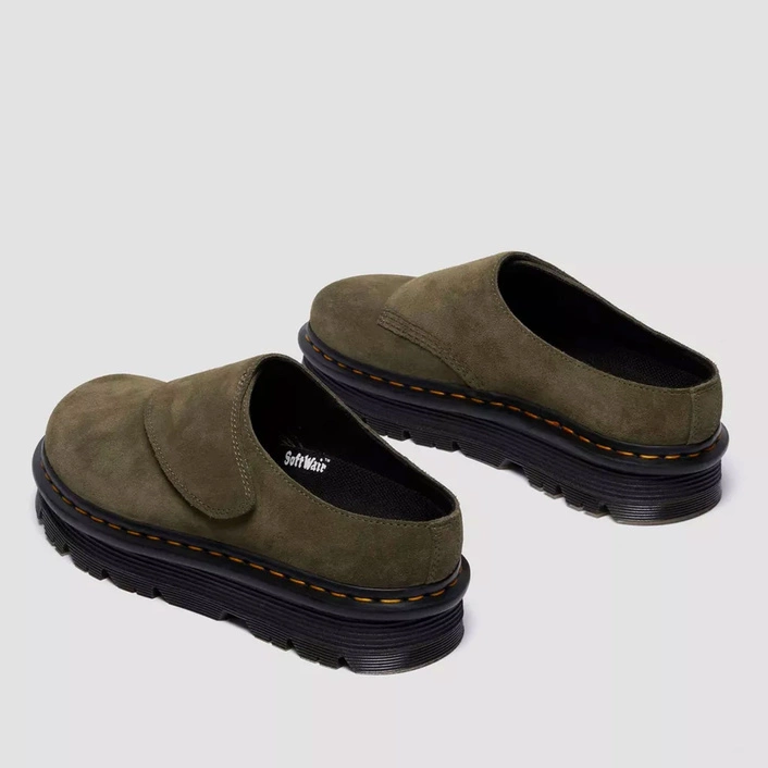 Dr. Martens Zebzag AnyWair Suede Mules 41730300