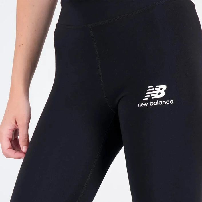 New Balance SPODNIE TIGHT ESSENTIALS STACKED LOGO WP31509BK