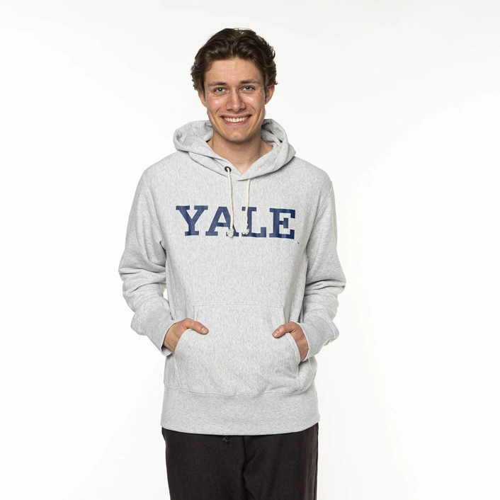 Champion Hooded Sweatshirt GREY YALE