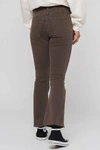 Kaotiko Brown Kick Flare Trousers